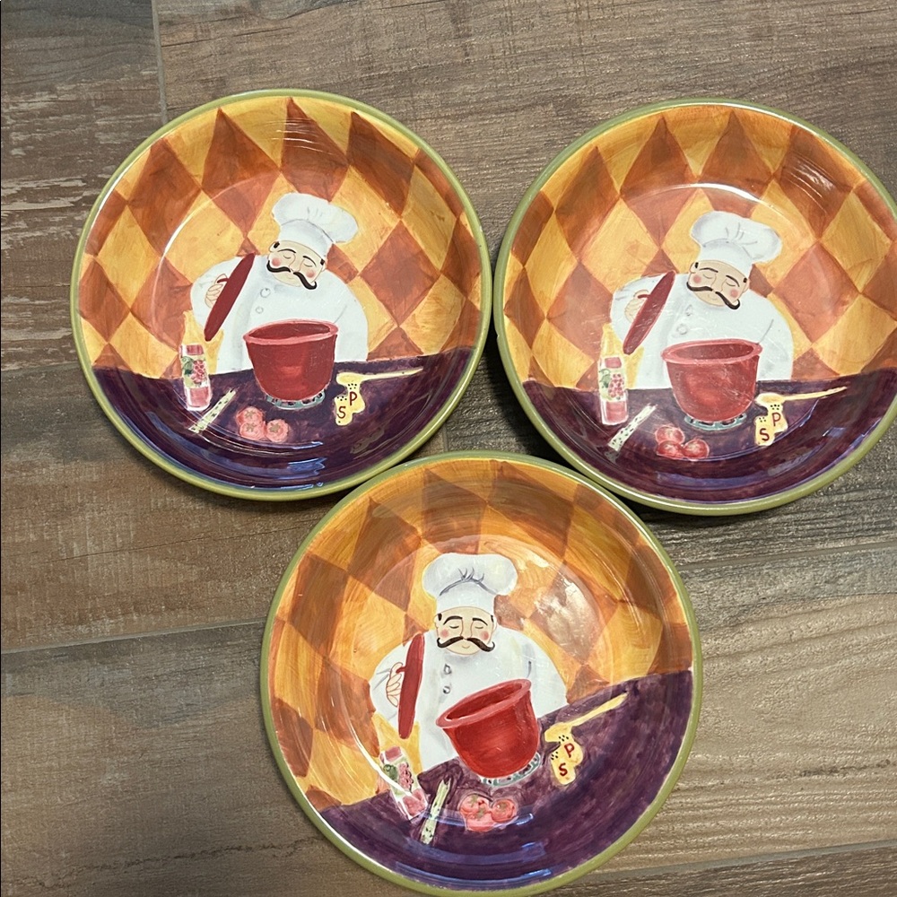 Chef Design Ceramic Bowls